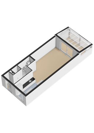 Floorplan - Lekstraat 140, 4125 TD Hoef En Haag